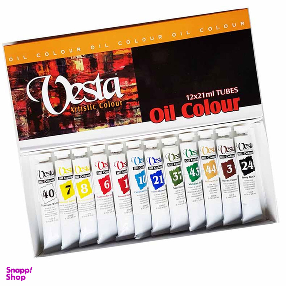 رنگ روغن وستا حجم 120 میلی لیتر