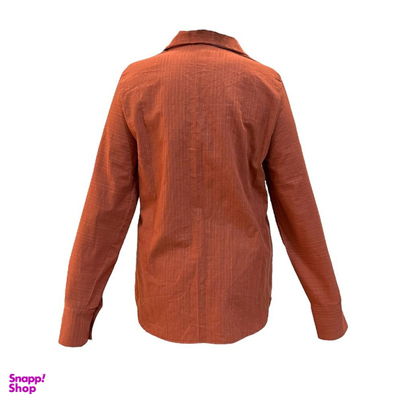 شومیز زنانه مدل نارنج رنگ آجری