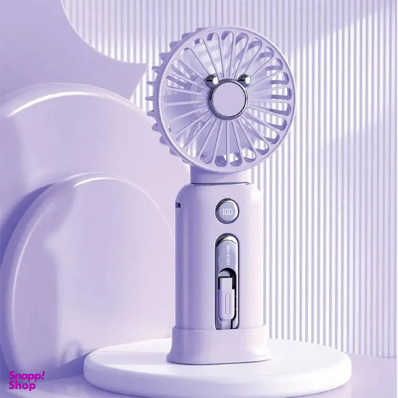 پاوربانک و پنکه دستی گرین لاین مدل Wind Mate ظرفیت 10000 میلی‌ آمپر ساعت