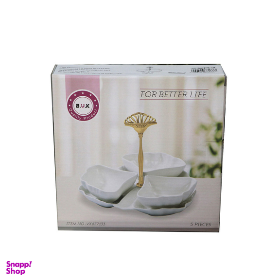 اردوخوری بی.وی.کی مدل 3 خانه طرح پروانه کد 677133