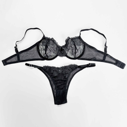 ست سوتین و شورت زنانه نوشه پوش کد 86003