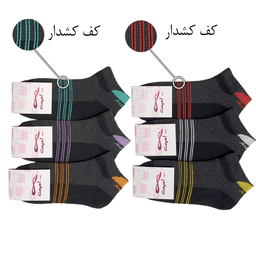 جوراب مردانه اسپست مدل ASP-Kesh Set666 مجموعه 6 عددی