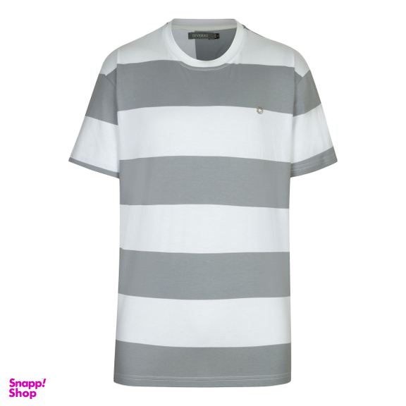 تیشرت مردانه دیورسو مدل رینگر رنگ طوسی