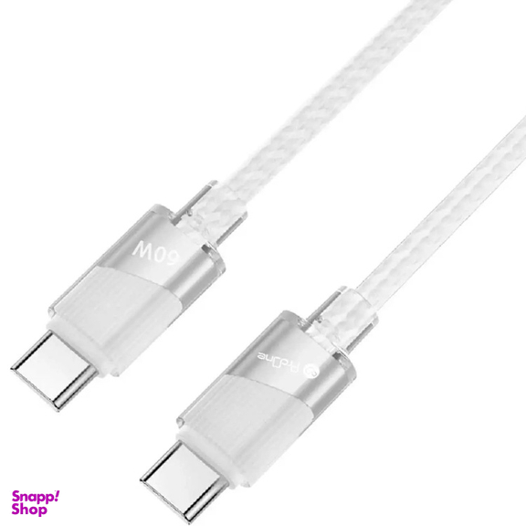 کابل شارژ 60 وات تایپ سی پرووان مدل PCC131 به طول 1 متر