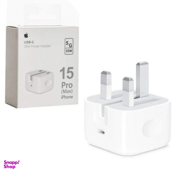 شارژر دیواری 35 وات اپل مدل آیفون 15 پرومکس