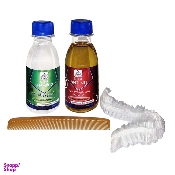 شامپو و روغن ضد شپش مدل آنتی نیت نلا حجم 120 میلی لیتر