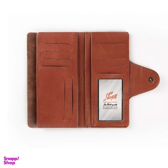 کیف پول مردانه چرم نگار کد 205001