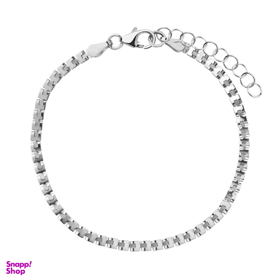 دستبند نقره زنانه گیرا کد G612