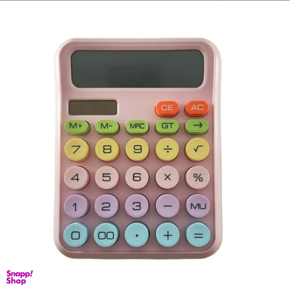 ماشین حساب دکمه رنگی مدل DX818