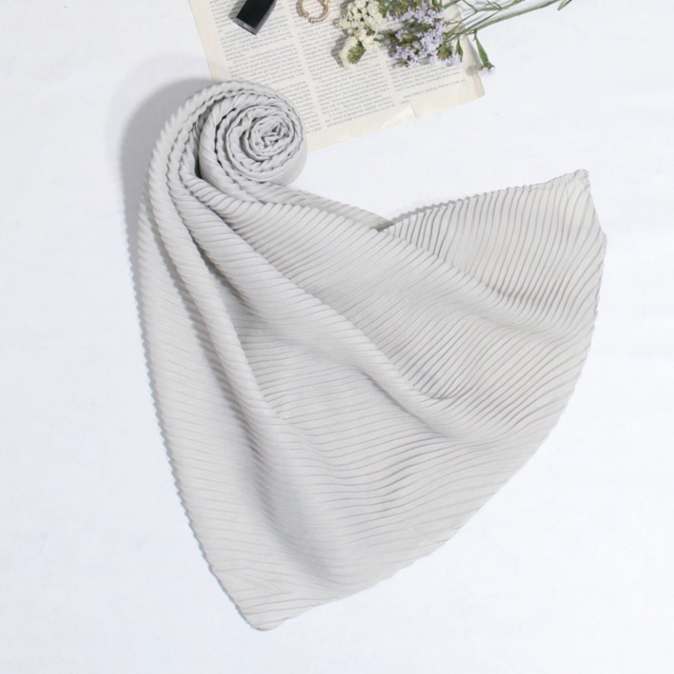 شال ساده پلیسه طرح آرمیتا کد ana9503