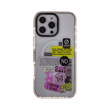کاور موبایل ویناکیسز مدلGirl Tags MagSafe مناسب اپل iphone 16 pro max