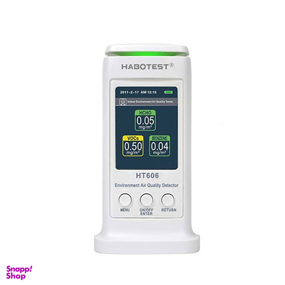 دستگاه اندازه گیری HCHO-TVOC و بنزن هابوتست مدل HT606