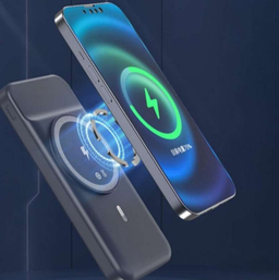 پاوربانک کی پی مدل Wireless Charge ظرفیت ۱۰۰۰۰ میلی‌ آمپر ساعت