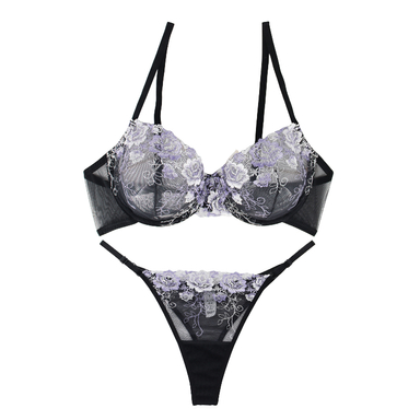 ست سوتین و شورت زنانه برتا کد 2020MY رنگ مشکی