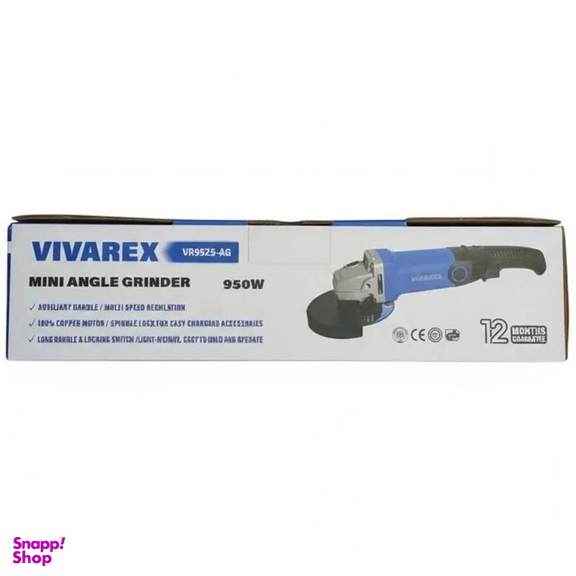 مینی فرز دسته بلند 950 وات ویوارکس مدل VR9525-AG کد MT0423