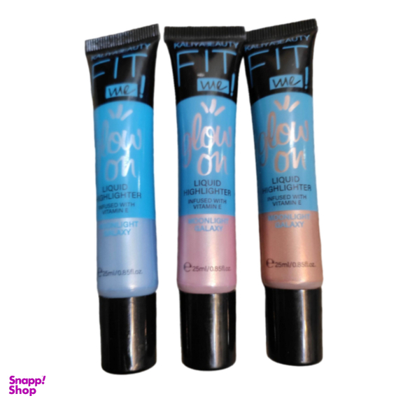 هایلایتر مایع کایلی بیوتی کد 098 حجم 25 میلی لیتر مجموعه 3 عددی