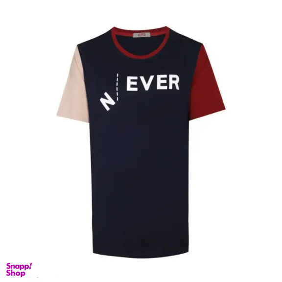 ست تیشرت و شلوارک مردانه مادر مدل دایان کد AM-MA48P رنگ سرمه ای