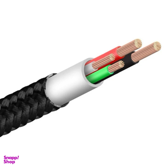 کابل تبدیل USB به MicroUSB شی کاریزما مدل MEHRNAM طول 1.2 متر