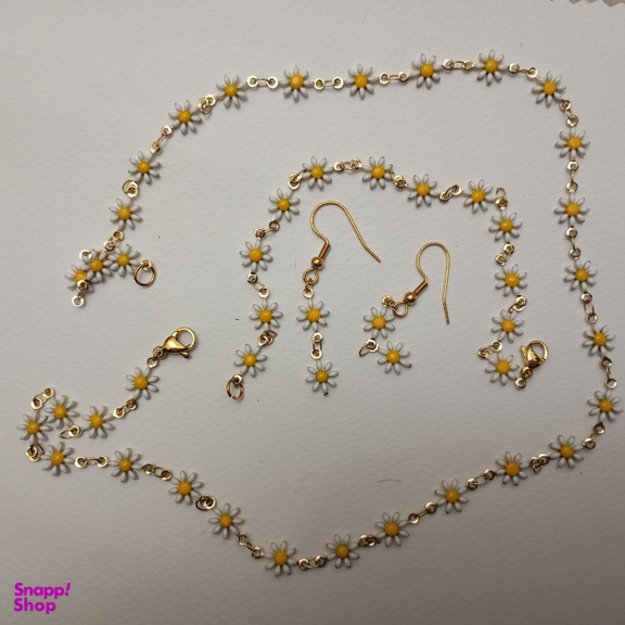 سرویس دخترانه مدل گل بابونه کد 31393