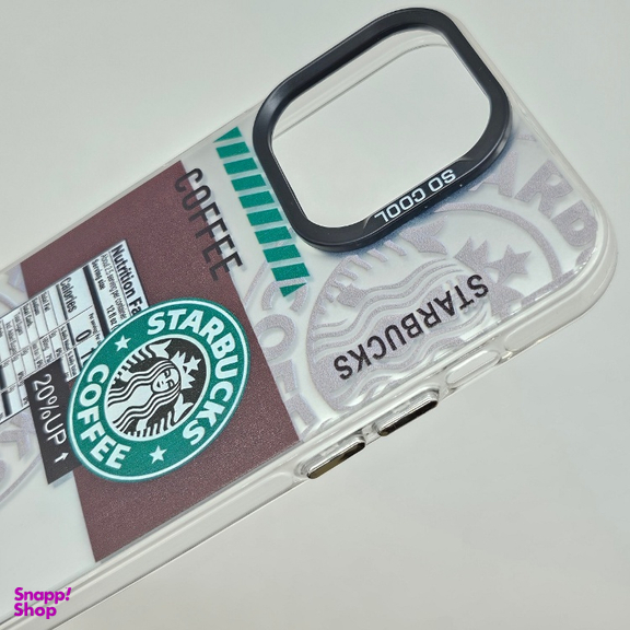 کاور موبایل طرح دار مدل استارباکس مناسب اپل iPhone 14 Pro Max