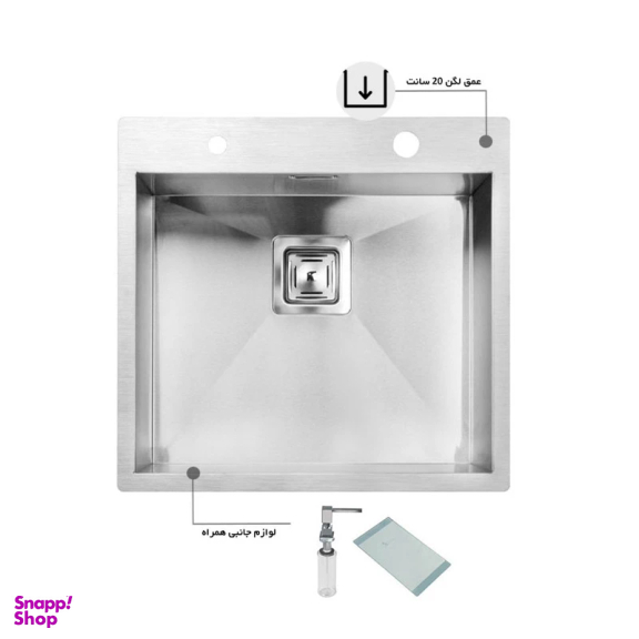 سینک اخوان مدل 340 توکار