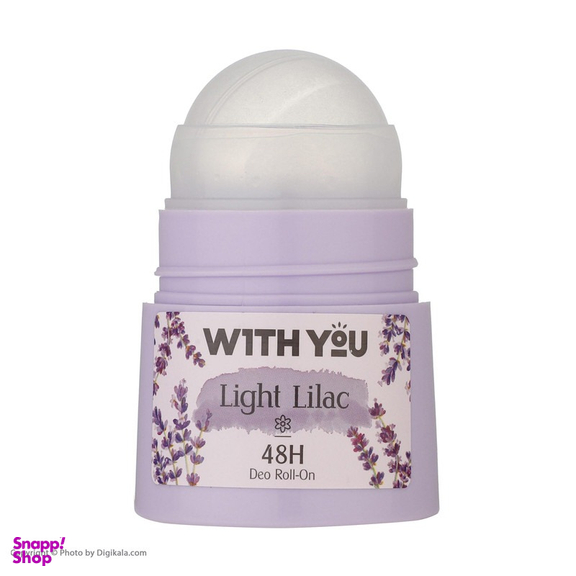 رول ضد تعریق زنانه ویت یو مدل Light Lilac حجم 50 میلی لیتر