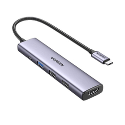 USB هاب 5 پورت Type-C یوگرین مدل CM478 کد 15495
