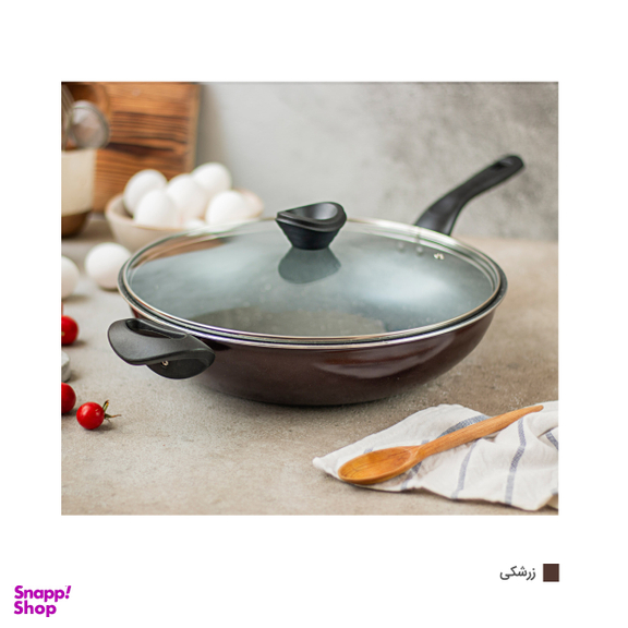 تابه تکنو مدل Wok سایز 32