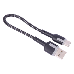 کابل تبدیل USB به USB-C هیسکا مدل LX-1020C طول 20 سانتی متر