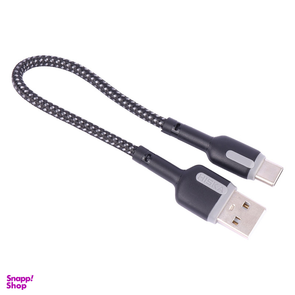 کابل تبدیل USB به USB-C هیسکا مدل LX-1020C طول 20 سانتی متر
