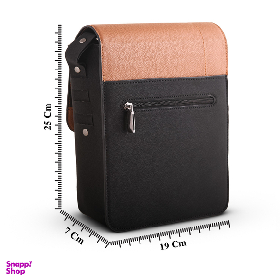 کیف دوشی چرم رادیس مدل Mahan کد 010-M.MC