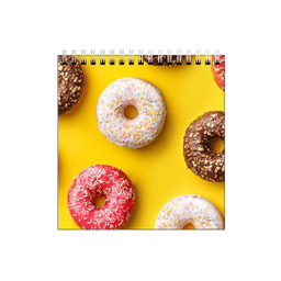 دفتر طراحی بامبیلیپ طرح دونات رنگی رنگی کد 5616677