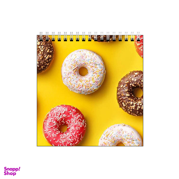 دفتر طراحی بامبیلیپ طرح دونات رنگی رنگی کد 5616677