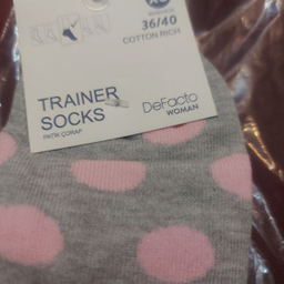 جوراب زنانه دفکتو مدل آنتی باکتریال Cotton Rich 2 بسته 3 عددی