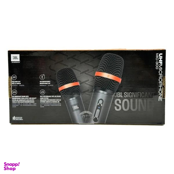 ست میکروفن بی سیم جی بی ال مدل UHF MIC-300