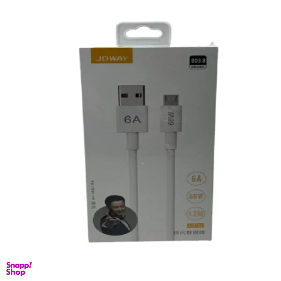 کابل تبدیل USB به microUSB جووی کد LM182 طول 1.2 متر