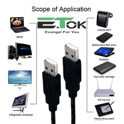 کابل لینک USB2.0 ایتوک مدل Lien طول 0.3 متر