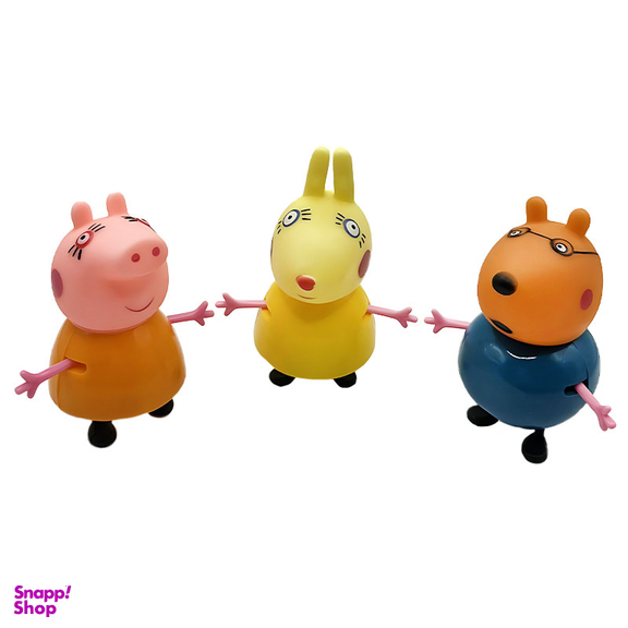فیگور ناب سل مدل Peppa Pig کد FI11109 مجموعه 3 عددی