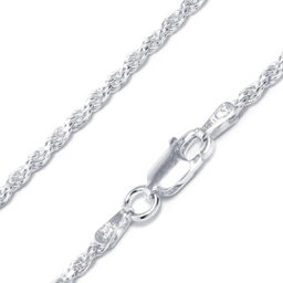 زنجیر نقره مردانه گیرا مدل G62-50