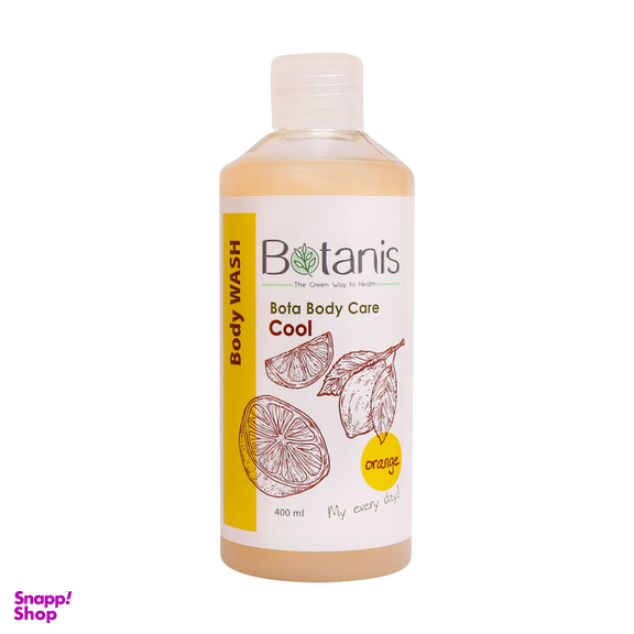شامپو بدن بوتانیس مدل Orange حجم 400 میلی لیتر