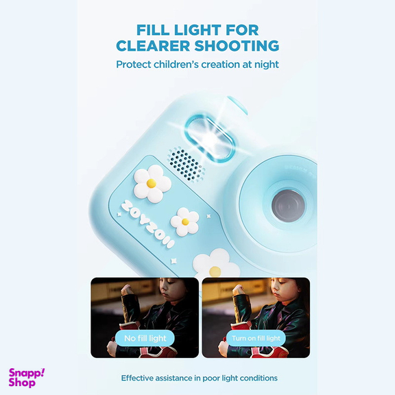 دوربین دیجیتال کودکان زوی زویی مدل E28 RainBow