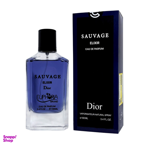 ادوپرفیوم مردانه ایفوریا مدل Sauvage Elixir حجم 100 میلی لیتر