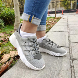 کفش پیاده روی مدل یزی کد 013 رنگ طوسی