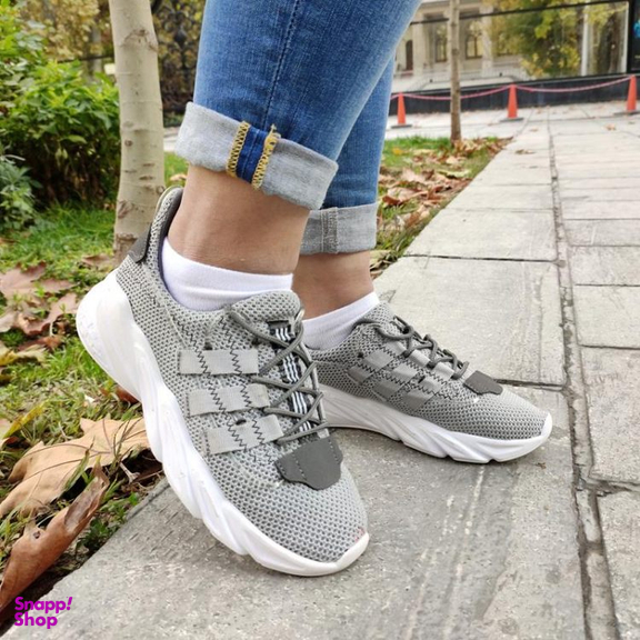 کفش پیاده روی مدل یزی کد 013 رنگ طوسی