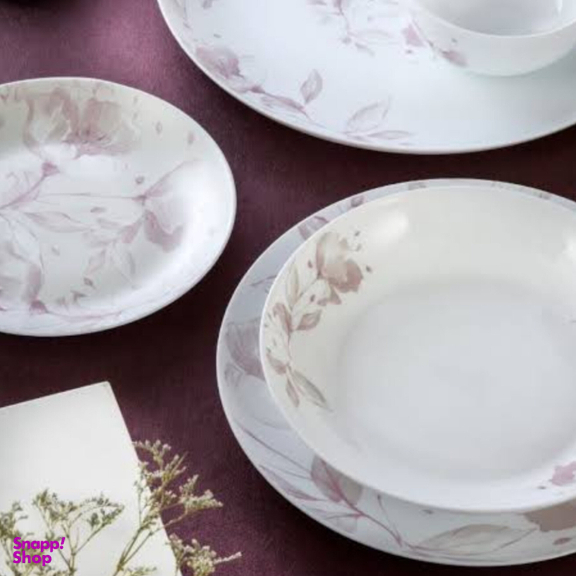 بشقاب غذاخوری گلدن اپال کد B مرینوس مربع بسته 6 عددی