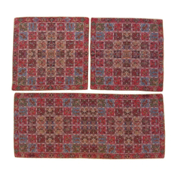 ست 3 تکه رومیزی ترمه کد TRSETE24