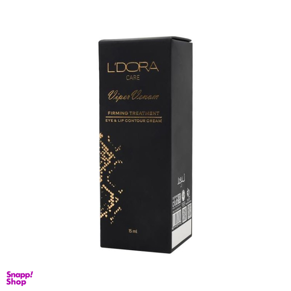 کرم سفت کننده دور چشم و لب لدورا مدل Viper Venom حجم 15 میلی لیتر