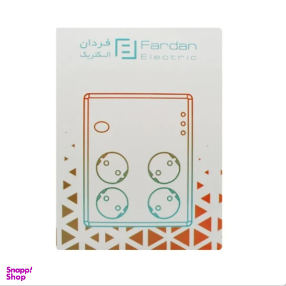 محافظ 4 خانه یخچال و فریزر فردان الکتریک کد 31003 کابل 1.8 متر