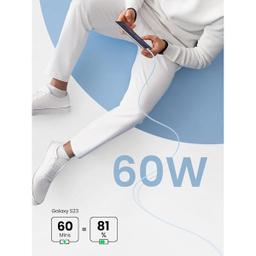 کابل تبدیل 3 آمپر به USB-C 2.0 Male یوگرین مدل US563 کد 15279 طول 1 متر