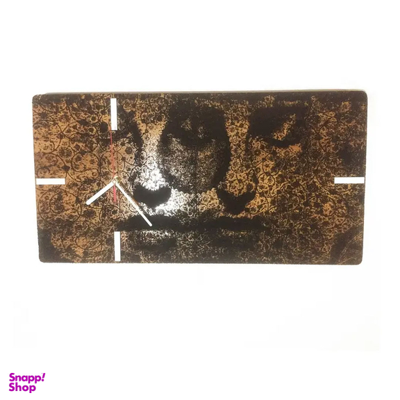 ساعت دیواری چوبی چارگوش (Chargosh) سری چ هوم مدل rc16